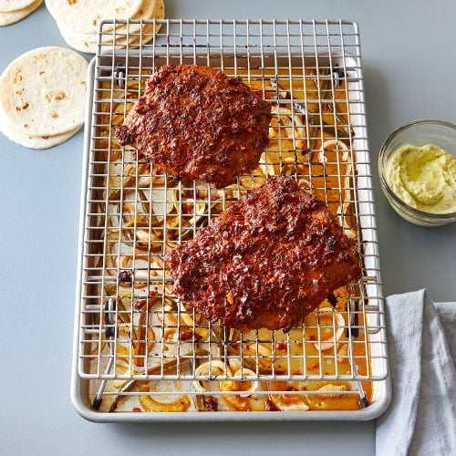 Half Sheet Pan & Baking Rack Set