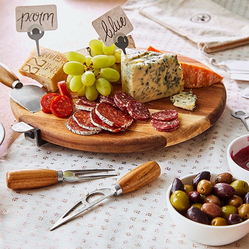 Premium Charcuterie & Cheese Board Set - Shop