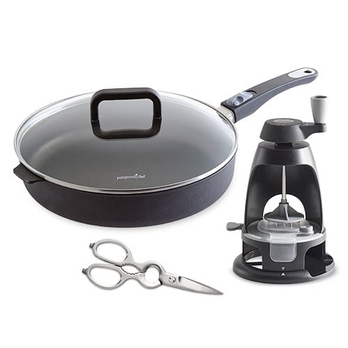 12 Nonstick Skillet Meal Set Shop Pampered Chef Us Site