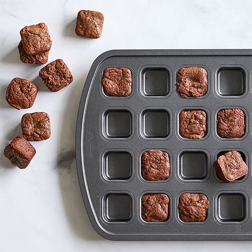 Non-Stick Mini Brownie Pan by Celebrate It®