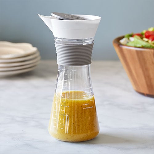 Pampered Chef Measure Mix and Pour Salad Dressing Mixer Maker 16oz 2265 for sale online 