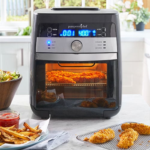 Delegate Cardinal Friend Deluxe Air Fryer - Shop | Pampered Chef US Site