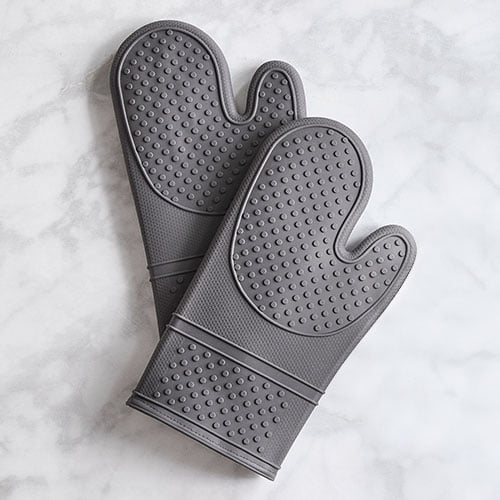 Pampered Chef Silicone Oven Mitt Set