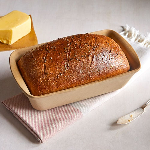 OHIO STONEWARE Kitchen Naturals Loaf Pan 