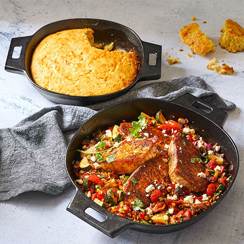 Pampered Chef 12 Stainless Steel Nonstick Skillet