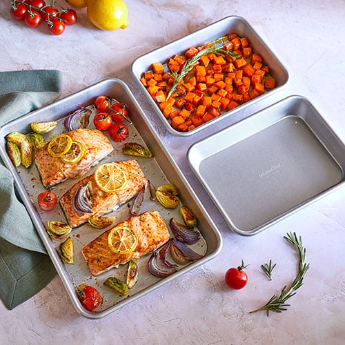 USA Pan Bakeware Nonstick Extra Large Sheet Pan, Aluminized Steel