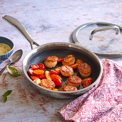 Deep Frying Pan with Lid  Hexclad – HexClad Cookware