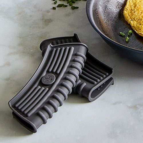 Lodge Black Silicone Square Pot Holder, 6, Sold by at Home