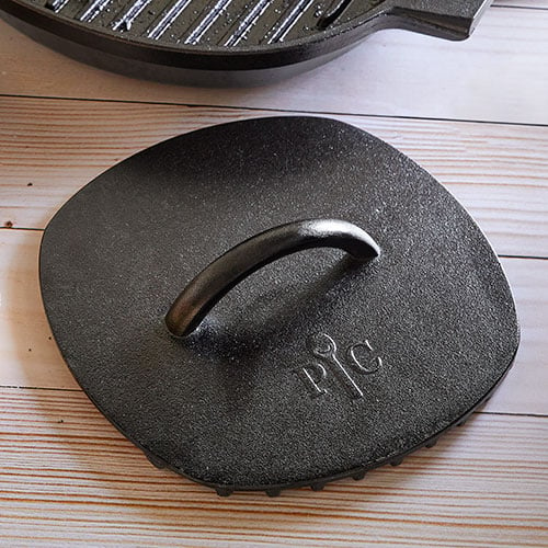 Lodge Cast Iron Cast Iron Meat Press in the Grilling Tools & Utensils  department at