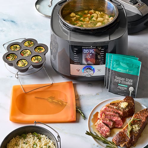 Pampered Chef Deluxe Multi Cooker Set