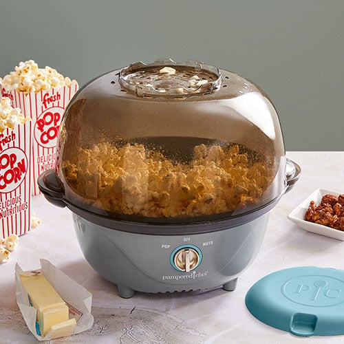 West Bend Stir Crazy Theater Popcorn Machine, Red