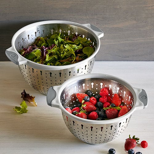 Pampered Chef Easy Read Measuring Colander Reviews • Fresh Chalk