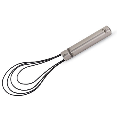 Stainless/Silicone Flat Whisk