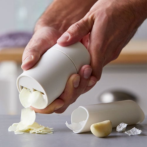 garlic chopper and peeler