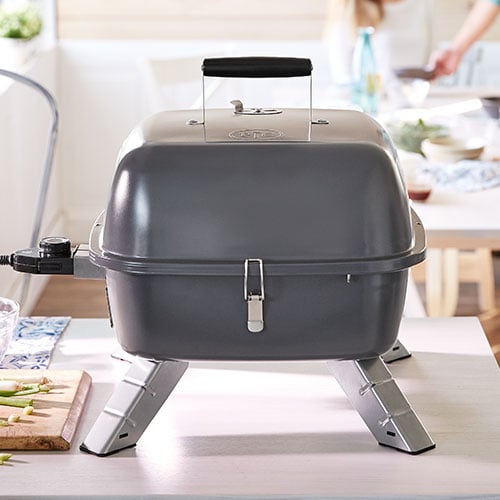 Can you grill in the rain with an electric grill?