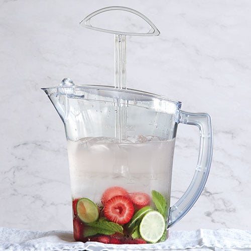 Strawberry-Lime Water