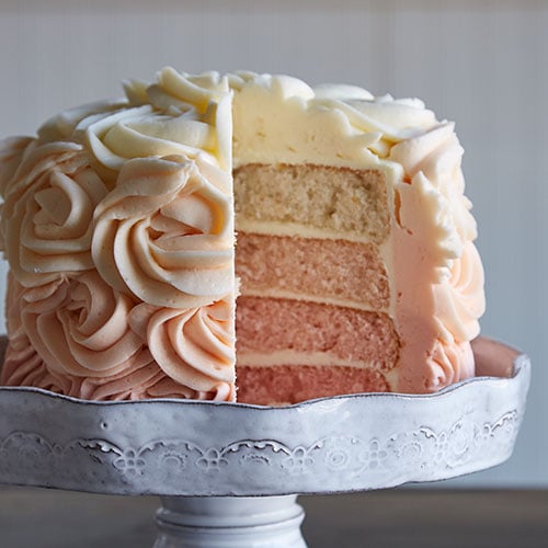 Ombre Layer Cake