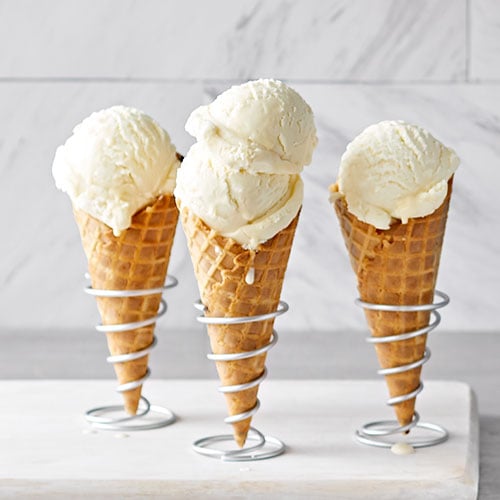 Simple Vanilla Ice Cream - 5 Cups (10 Servings) Recipe 