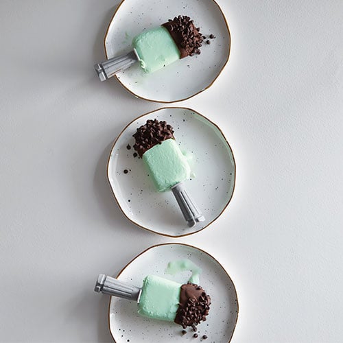 Mint Chocolate Chip Quicksicles