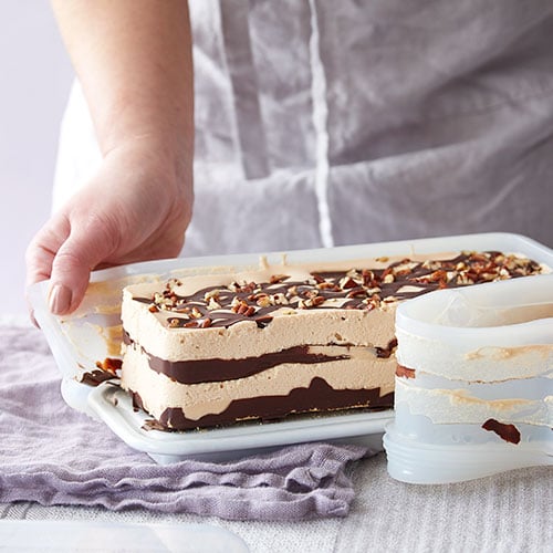 No-cook chocolate ice cream cake recipe