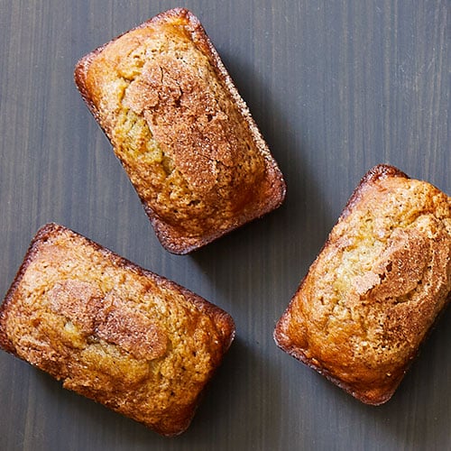 Mini Banana Bread Loaves - Recipes