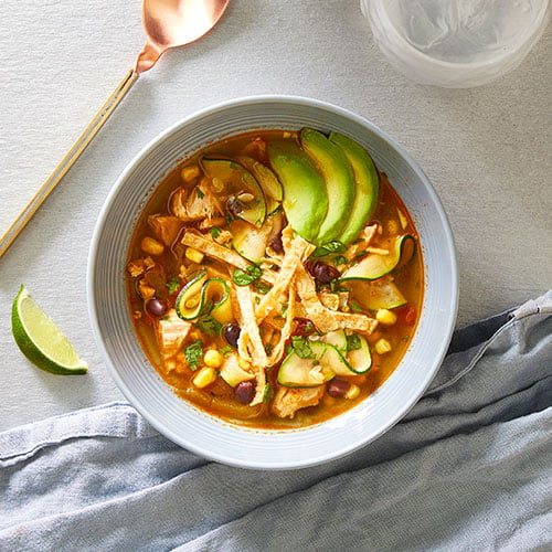 Easy 20 Minute Chicken Tortilla Soup - Chef Savvy