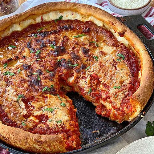 Chicago Deep Dish Pizza