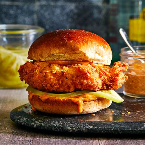 Fried Chicken Sandwich - Recipes | Pampered Chef US Site