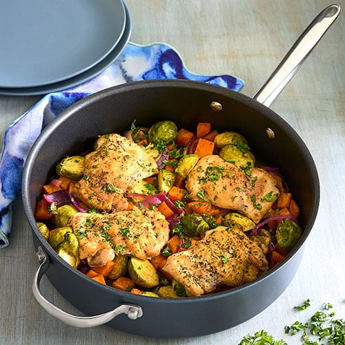Oven-Roasted Chicken and Veggies