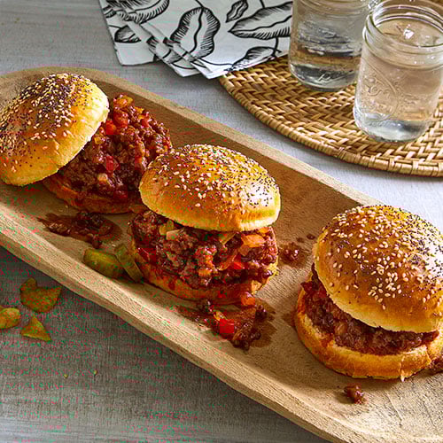 Spicy Sweet Sloppy Joes Recipes Pampered Chef US Site