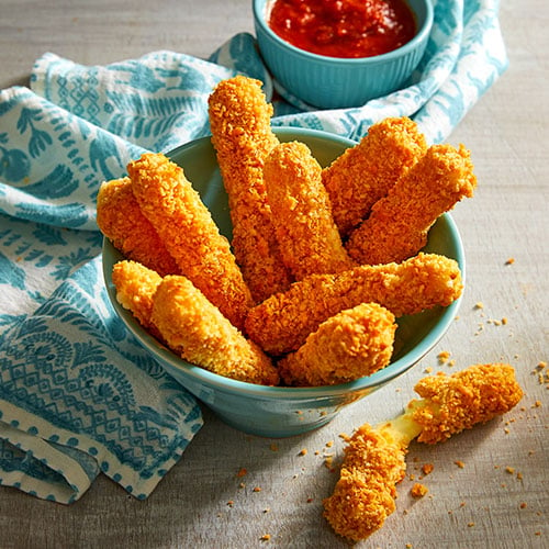 Air Fryer Mozzarella Sticks