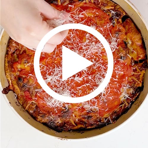 Play Deep Dish Meatball Pizza  Video