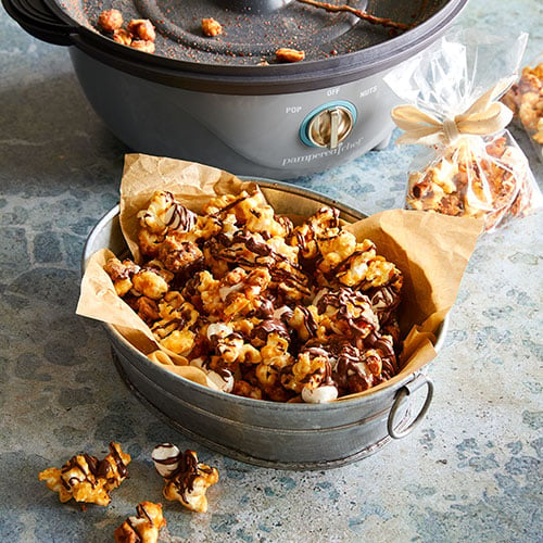 Chocolate Caramel Popcorn 