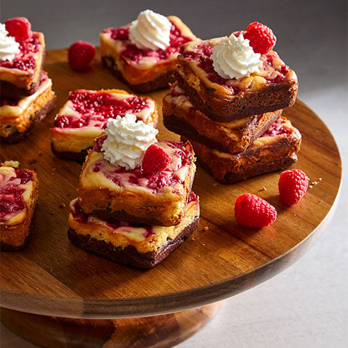 Raspberry Cheesecake Brownies