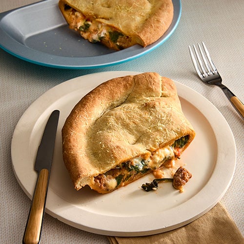 Easy Cheesy Calzone - Recipes | Pampered Chef US Site