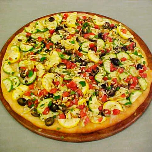 pampered chef veggie pizza