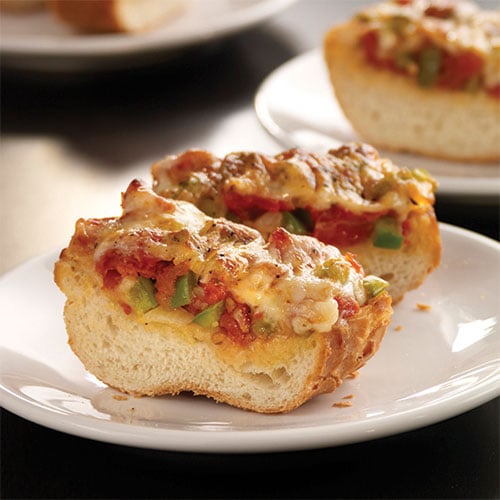 Sausage & Pepper French Bread Pizza Recipes Pampered Chef US Site