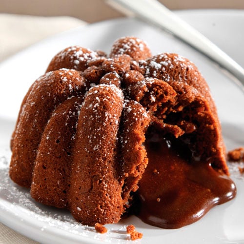 Molten Chocolate Mini Cakes