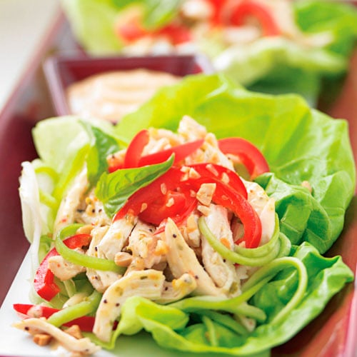 Thai Basil Chicken Lettuce Wraps Recipes Pampered Chef US Site