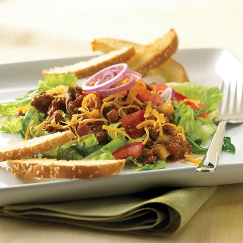 Deluxe Cheeseburger Salad - Recipes | Pampered Chef US Site