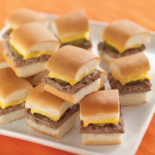 Classic Mini Cheeseburgers - Recipes | Pampered Chef US Site