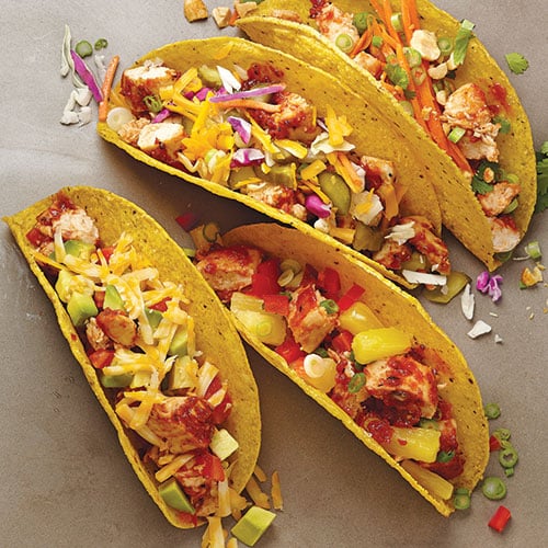 Chicken Tacos Your Way