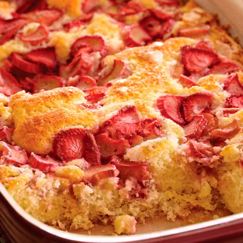 Strawberry Rhubarb Cake Recipes Pampered Chef US Site