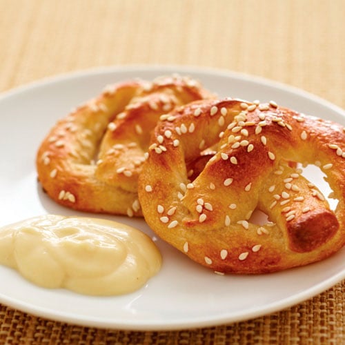 Mini Soft Pretzels With HoneyMustard Dip Recipes Pampered Chef US Site