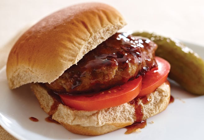 Sweet & Smoky Turkey Burgers