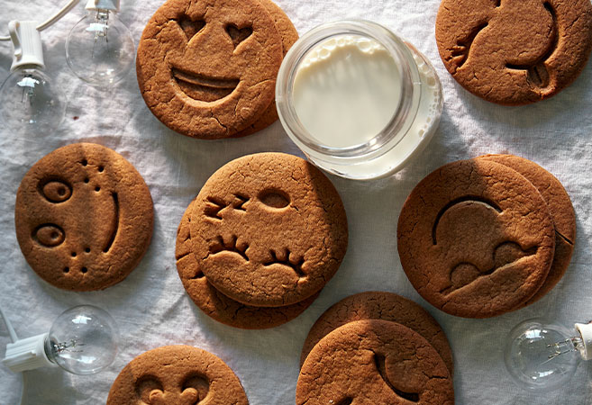 Gingerbread Cookie Faces