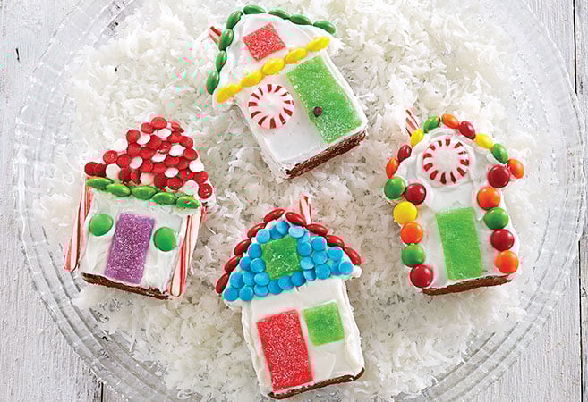 Easy Gingerbread Houses