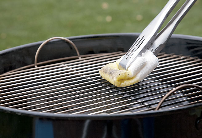 Prevent a Sticky Grill