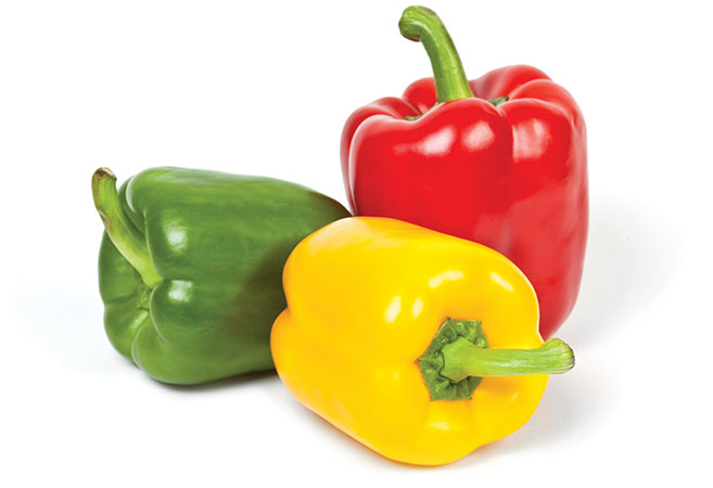 How do you pick bell peppers