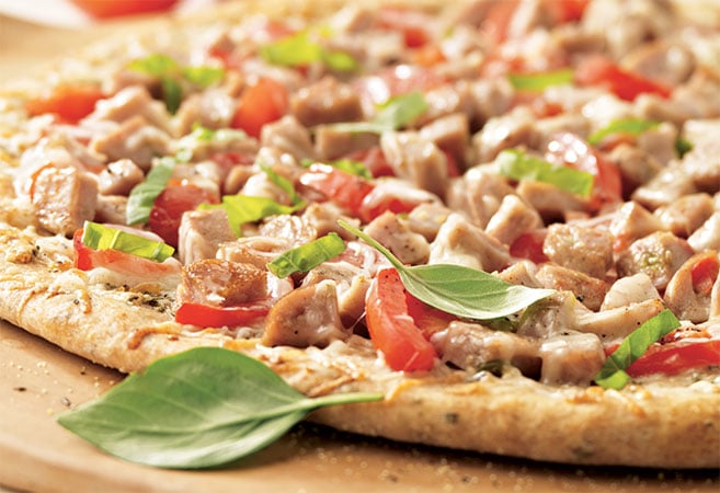 Chicken Sausage & Herb Wheat Pizza